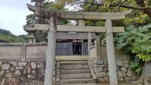 荒神社の鳥居