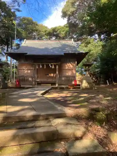 布自伎美神社の本殿