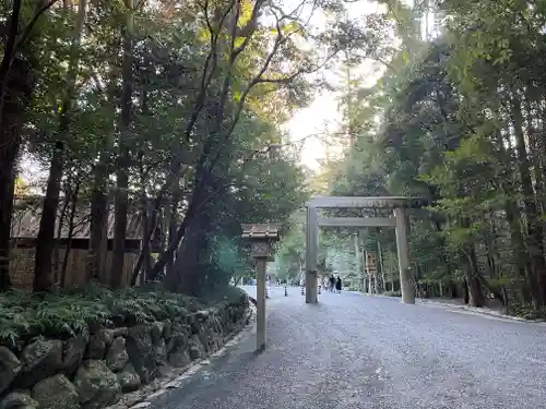 伊勢神宮内宮（皇大神宮）の鳥居