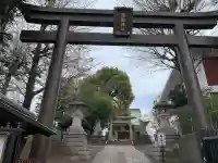 諏訪神社の鳥居