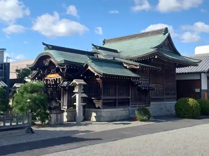 安羅神社の本殿・本堂