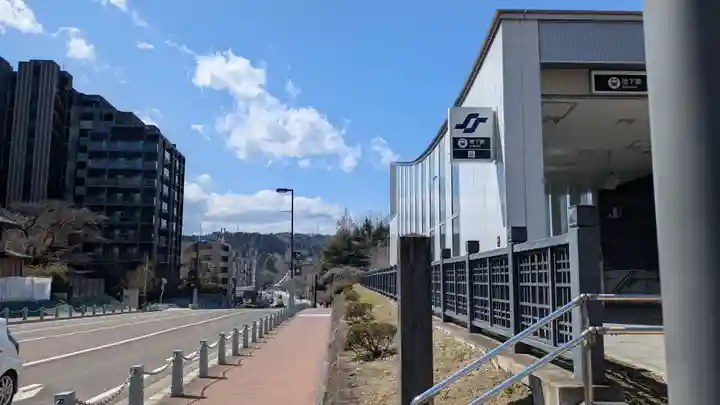 仙台大神宮の周辺