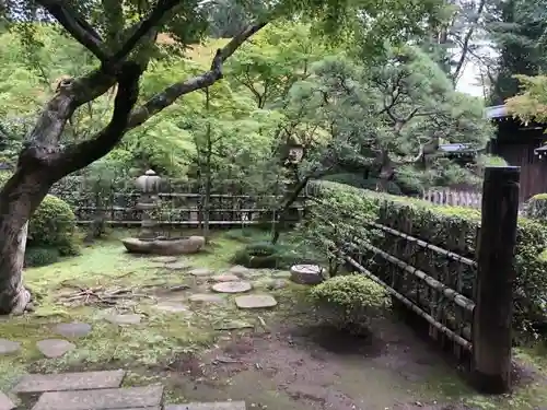 平林寺の庭園