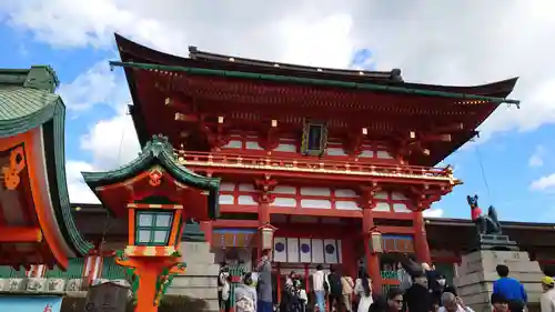 伏見稲荷大社の山門・神門