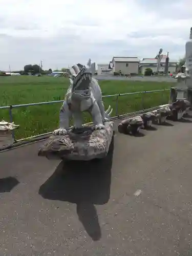前橋厄除大師 蓮花院の像