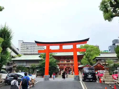 生田神社の鳥居