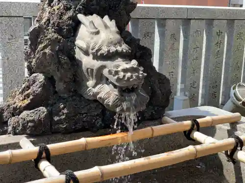 浅草富士浅間神社の手水舎