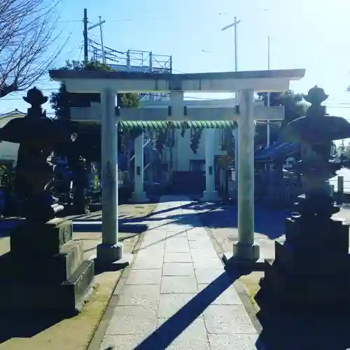 天祖神社の鳥居