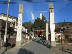 河口浅間神社の鳥居