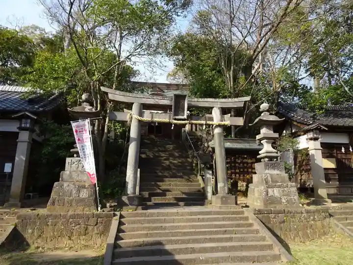 篠崎浅間神社の鳥居