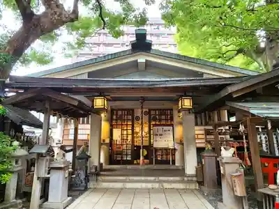 洲嵜神社の本殿・本堂