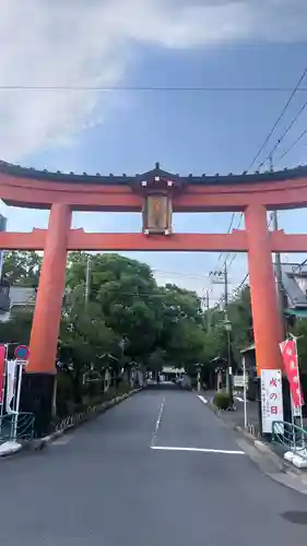 大宮八幡宮の鳥居