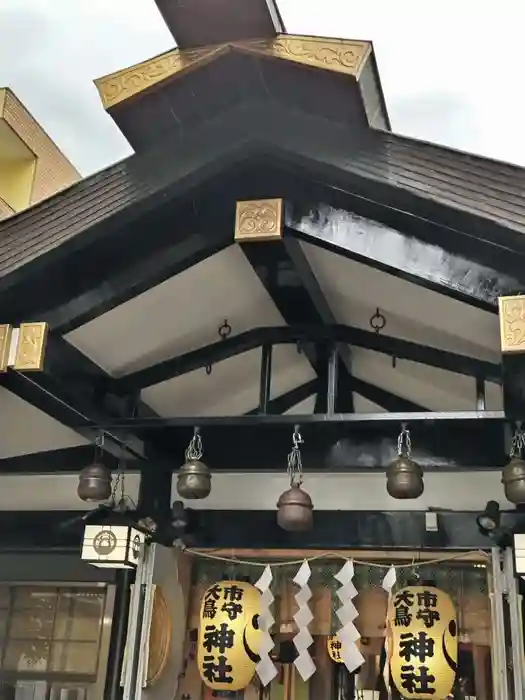 市守大鳥神社の本殿