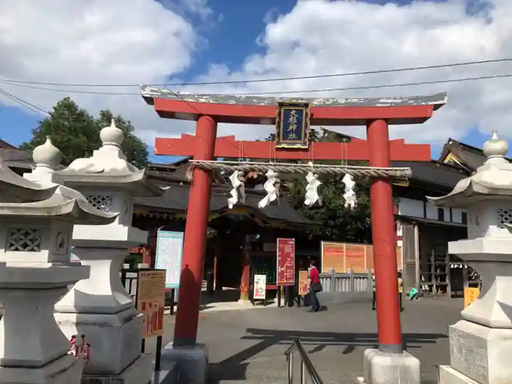 大杉神社の鳥居