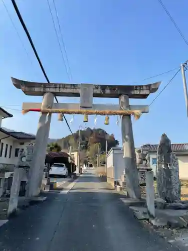 大原八幡神社の鳥居