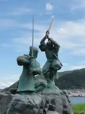 舟島神社の周辺