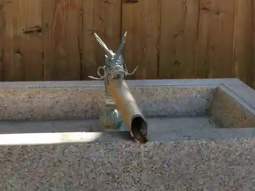 鷲宮神社の手水舎
