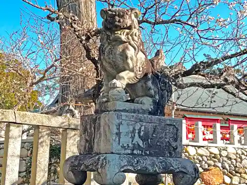 矢奈比賣神社（見付天神）の狛犬