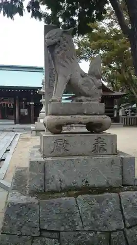 吹揚神社の狛犬