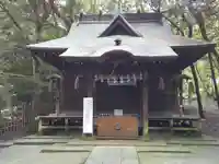 久米水天宮の本殿・本堂