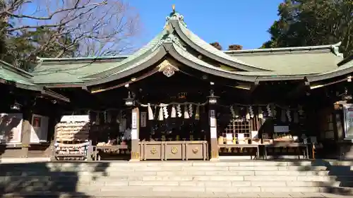 検見川神社の本殿・本堂