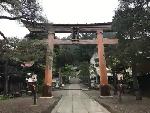 櫻山八幡宮の鳥居