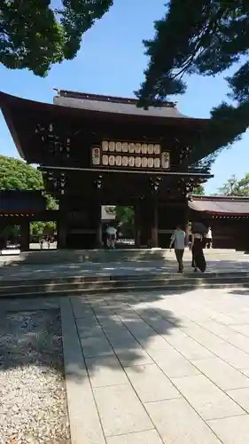 明治神宮の山門・神門