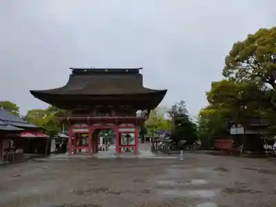 津島神社の山門・神門