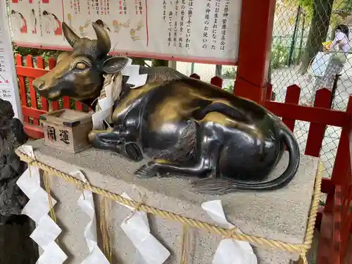 立石熊野神社の像