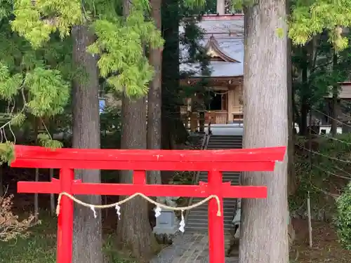 須山浅間神社の鳥居