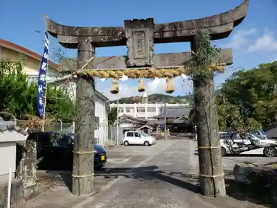祝詞神社の鳥居