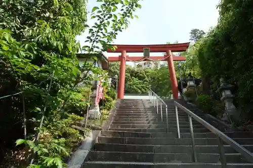 粉河産土神社（たのもしの宮）の鳥居