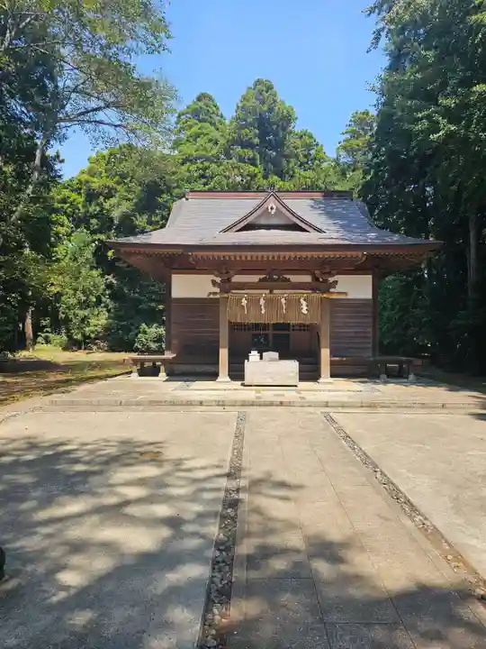 蛟蝄神社奥の宮(茨城県)