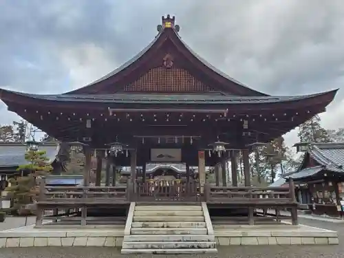 沙沙貴神社の本殿