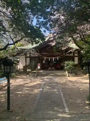 萱津神社の本殿・本堂