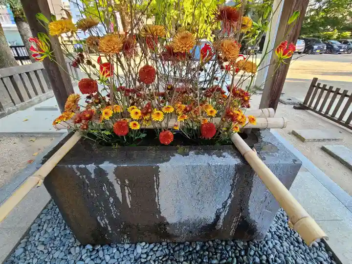 久留米宗社 日吉神社の手水舎