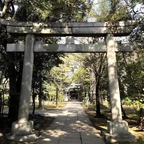 赤坂氷川神社の鳥居