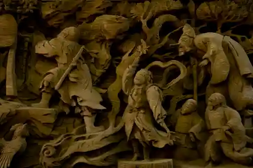 葦不合神社の芸術