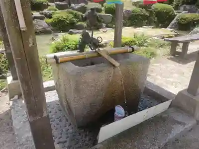 水尾神社の手水舎