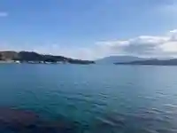 中厳前神社の周辺