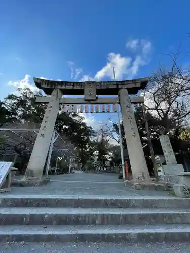 高倉神社の鳥居