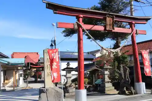 大鏑神社の鳥居