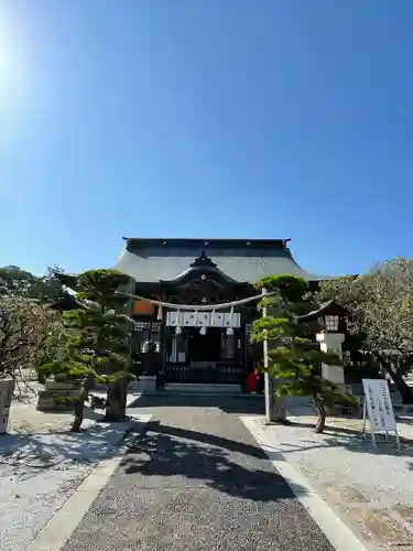 綱敷天満宮の本殿・本堂