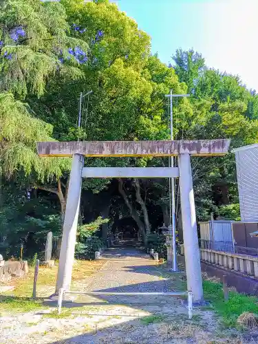 御園神明社の鳥居