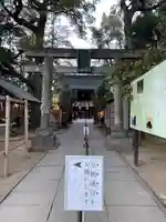 赤坂氷川神社の鳥居