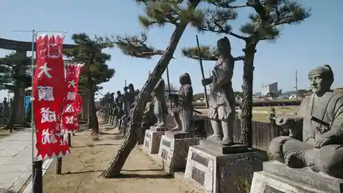 赤穂大石神社の像