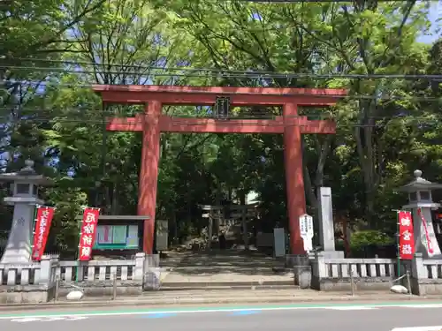 世田谷八幡宮の鳥居