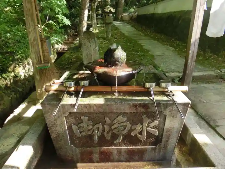 観音寺の手水舎