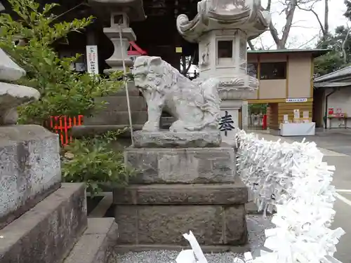 上野総社神社の狛犬