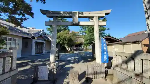 稲荷神社の鳥居